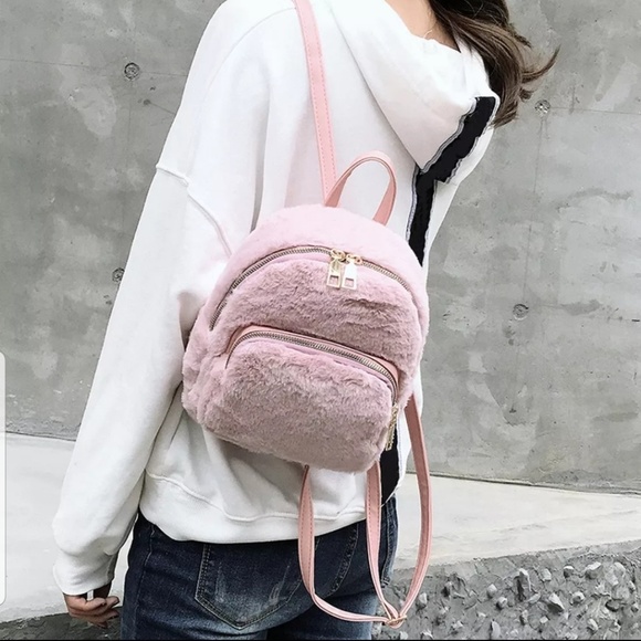 🆕️Sale💖Cute Women Girl Plush Backpack - Picture 2 of 7